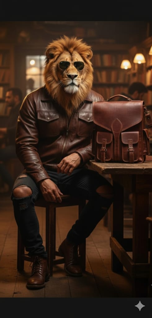 Royal Brown Vintage Leather Satchel Bag – Handcrafted Classic for Modern Kings LBM 01