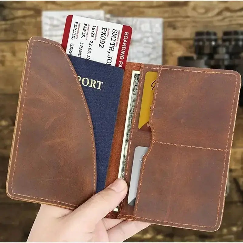 Leather Passport Cover LPC 01