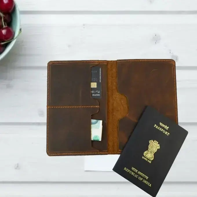 Leather Passport Cover LPC 03