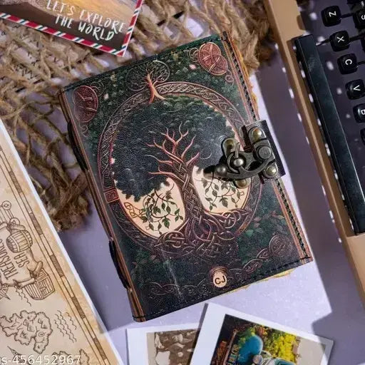Rustique Luxe Leather Journal – Premium Handcrafted Diary PLD 02