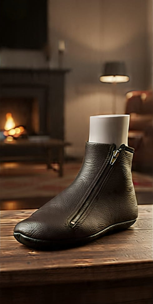 Premium Leather Socks  | Comfort & Style LS 02