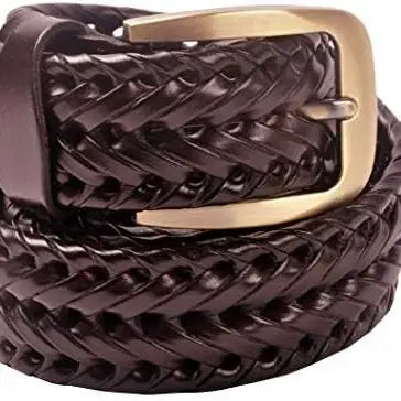Leather Braided Belt LBB 01