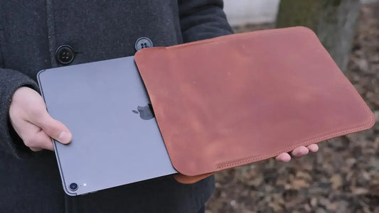 Leather iPad Sleeve – Sleek, Protective & Premium Quality LIS 01