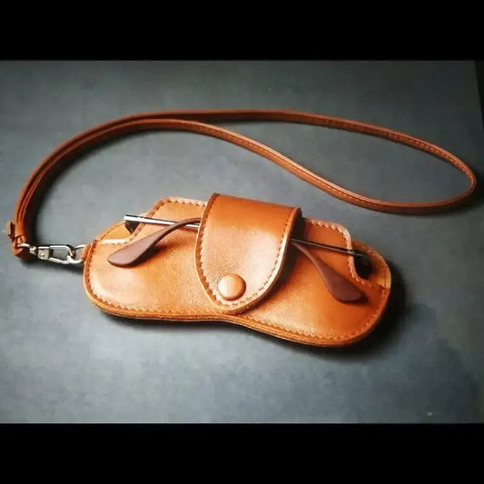 Premium Leather Sunglass Case – Stylish & Durable Eyewear Protection LSC 03