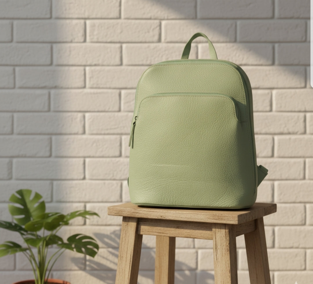 Leather Girl Backpack  LB 02