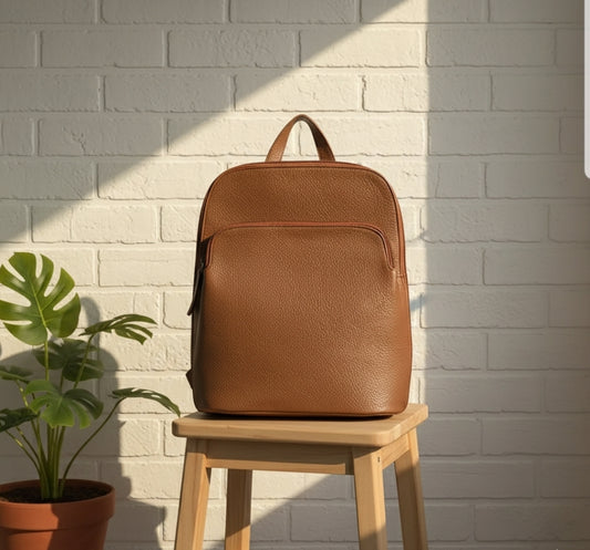 Leather Girl Backpack  LB 02