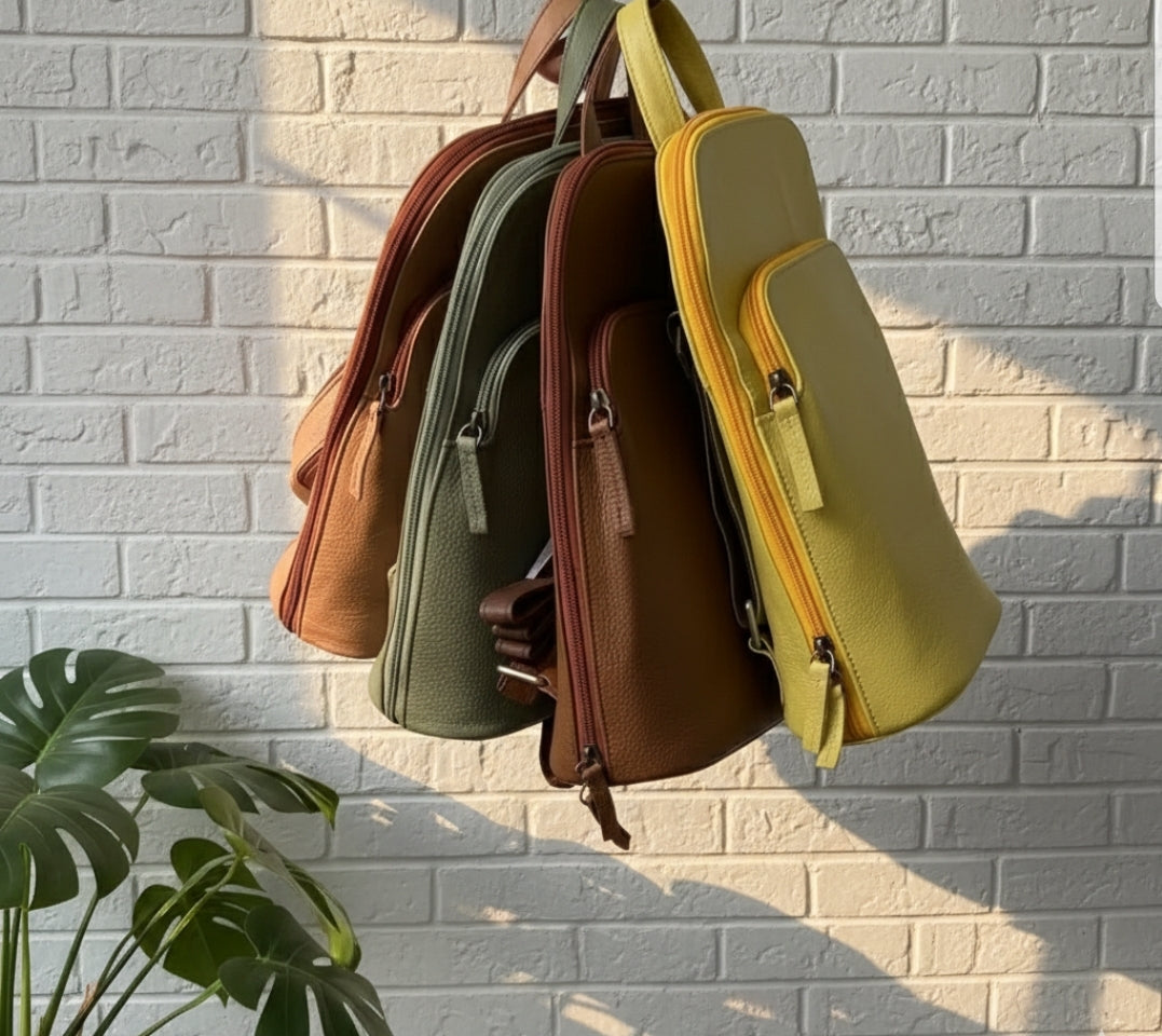 Leather Girl Backpack  LB 02