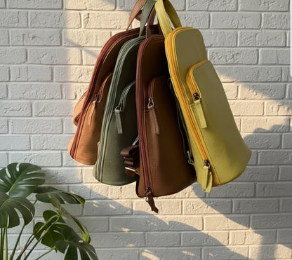 Leather Girl Backpack  LB 02