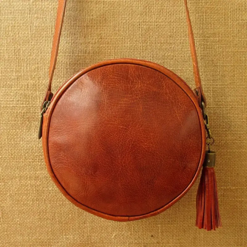 Elegant Leather Sling Bag for Women – Stylish, Compact & Versatile WSB 01