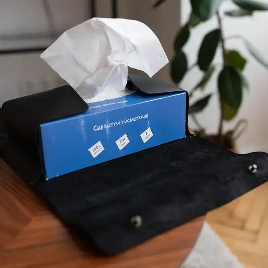 Leather Tissue Paper Box LTH 01