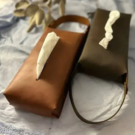 Leather Tissue Paper Box LTH 02